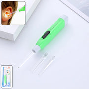 Green Led Flashlight Earpick With Tweezer (1 Pc) thumbnail 2