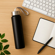 Portable Stainless Steel Water Bottle With Strap (Approx 250ml) thumbnail 3