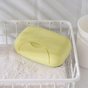 4592 Travel Soap Case Box Plastic Soap Box With Cover Waterproof Leakproof Soap Dish For Bathroom  Travel Use (1pc) thumbnail 2