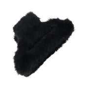 Big-size Soft Faux Fur Hair Claw Clips (1 Pc) thumbnail 3
