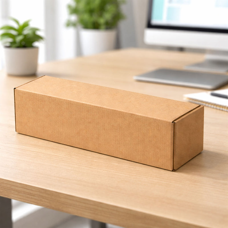 Heavy-duty Brown Box For Product Packing (27x9x9 Cm  1 Pc)
