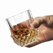 2341 Heavy Unbreakable Stylish Look Fully Transparent Glasses Set 250ml (6pcs) thumbnail 1