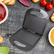 2818 Sandwich Maker Makes Sandwich Non-stick Plates Easy To Use With Indicator Lights thumbnail 3