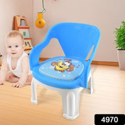 Plastic Multipurpose Strong And Durable Baby Chair With Cushion Base (1 Pc) thumbnail 4