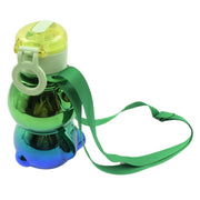 12548  Cute Plastic Water Bottle Straw Bottle With With Adjustable Shoulder Strap And Stickers Portable Drinking Cup Water Bottle For Kids thumbnail 2