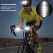 1560 Rechargeable Bicycle Front Waterproof Led Light (White) thumbnail 1