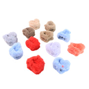 Small Hair Claw Clips Plastic Fluffy Hair Claw Hair Hair Accessories (12 Pcs Set) thumbnail 4