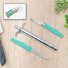 2159 3 In 1 Kitchen Combo - Kitchen Lighter Stainless Steel Knife And Peeler