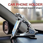 6469 Jaguar Leopard Shape Plastic Phone Clip Mobile Phone Holder For Car Use thumbnail 3