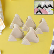 Multi-functional Plastic Triangle Hanger Connector Hooks 5 Pcs Set thumbnail 1