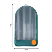 Wall Mounted Soap Holder With Drain Tray (1 Pc) thumbnail 4