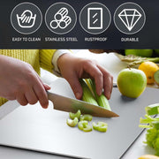Supermom Medium Stello Stainless Steel Chopping Board thumbnail 6