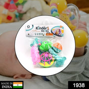 1938 At38 5pc Rattles Baby Toy And Game For Kids And Babies For Playing And Enjoying Purposes. thumbnail 5