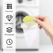 Reusable Washing Machine Floating Cylindrical Shape Lint Mesh Bag ( 1 Pc) thumbnail 2