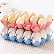 2116 15 Cavity Plastic Egg Tray Egg Trays For Storage With 15 Eggs Holder (4 Pc Set) thumbnail 6