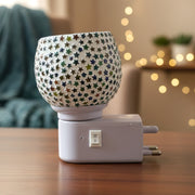 Decorative Star Pattern Mosaic Glass Plug-in Night Lamp (1 Pc) thumbnail 1