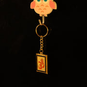 Om Trishul Symbol Golden Keychain (1 Pc) thumbnail 5