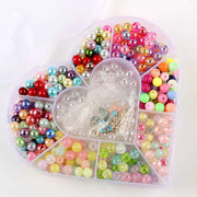 Heart-shaped Plastic Bead Storage Organizer Box (1 Pc) thumbnail 5