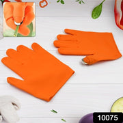 Gloves Silicone Thumb Knife Finger Protector Gears Cutting Vegetable Harvesting Knife thumbnail 6