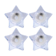Flameless Star-shaped Led Candles (4 Pc  Set) thumbnail 1