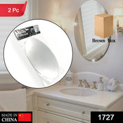 1727 Adhesive Bathroom Mirror Wall thumbnail 7