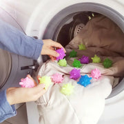 8737 Soft Star Washing Machine Laundry Dryer Balls Laundry Ball For Household Cleaning Washing Machine Clothes Softener (10 Pcs  Multi Color) thumbnail 4