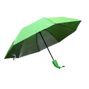 Green Stylish Banana Shaped Mini Foldable Umbrella thumbnail 5