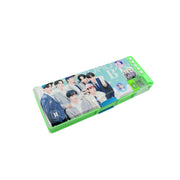 4251 Multipurpose Compass Box Pencil Box With 2 Compartments For School Cartoon Printed Pencil Case For Kids Birthday Gift For Girls  Boys Cartoon Printed Pencil Case For Kids. thumbnail 3