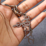 Divine Krishna Flute Design Metal Keychain (1 Pc) thumbnail 4