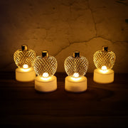 Decorative Apple Shape Led Tealight Candles - (4 Pc) thumbnail 5