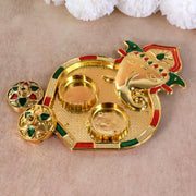Ganesh Design Decorative Kumkum Box - (1 Pc) thumbnail 3