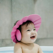 0378b Adjustable Safe Soft Bathing Baby Shower Hair Wash Cap For Children Baby Bath Cap Shower Protection For Eyes And Ear thumbnail 1
