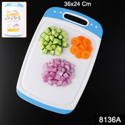 Ganesh Vegetables And Fruits Cutting Chopping Board Plastic Chopper Cutter Board (1 Pc) thumbnail 5
