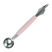 7031 Multifunctional Stainless Steel Fruit Vegetable Pattern Carving Knife Peeler Corer Spherical Dig Ball Scoop Garnishing Dig Ball Spoon Kit. thumbnail 2