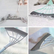 0525 Durable Eco-friendly Broom With Scraper thumbnail 3