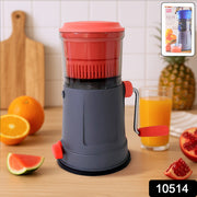 Supermom Pulpy Fruit Juicer With Extra Long Handle And Silicone Ring (1 Pc) thumbnail 7