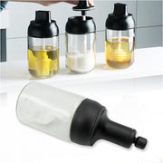 5522 Heat-resistant Condiment Container Seasoning Box Glass Condiment Canisters Pots Bottle With Serving Spoons For Salt Spice Honey Sugar Bbq Resturant Jar Oil Bottle Honey Jar Dispenser Airtight Cap Transparent (1 Pc) thumbnail 4