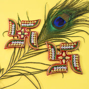 Decorative Swastik Sticker (2pc Set) thumbnail 5