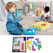 Wooden Daily Calendar Puzzle (Multicolor  1 Set) thumbnail 3