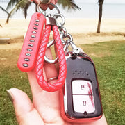 Anti-lost Keychain With Number Plate  1 Pc thumbnail 5