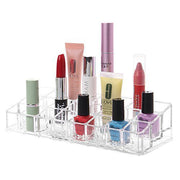 6093 Acrylic Multi Purpose Lipstick Cosmetics Stand Display Holder 24 Section thumbnail 1