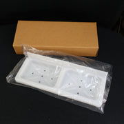 Wall Mounted Double Compartment Soap  Sponge Holder (1 Pc) thumbnail 6