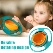 0617b Rotating Baby Bowl Used For Serving Food To Kids And Toddlers Etc. thumbnail 4