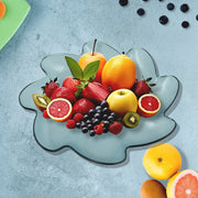 5535 Flower Shape Plastic Dinner  Fruit Plate   Tray  Snacks  Breakfast Plate Friendly Plastic Plate For Kids Party Supplies Birthday Holiday Party Dinnerware Supplies (1 Pc) thumbnail 5