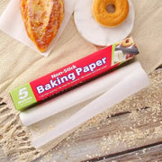 Non Stick Microwave  Oven Proof Parchment Paper Baking Paper Food Wraping Paper Easy To Tear Easy To Clean For Grilling Cooking Deep Fryer White thumbnail 1