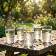 Transparent Janta Drinking Glass Set (300ml 6 Pc Set) thumbnail 2