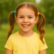Seamless Soft Hair Elastics - (3 Pc  Set) thumbnail 2