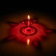 Colourful Reflection Diya Combo Plastic Candle Cup With Multi Shape (4 Pcs Set) thumbnail 3