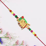 Shree Symbol Rakhi With Shield Design thumbnail 3
