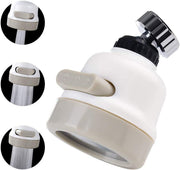 1589 Rotatable Splash Proof 3 Modes Water Saving Nozzle Filter Faucet Sprayer thumbnail 4